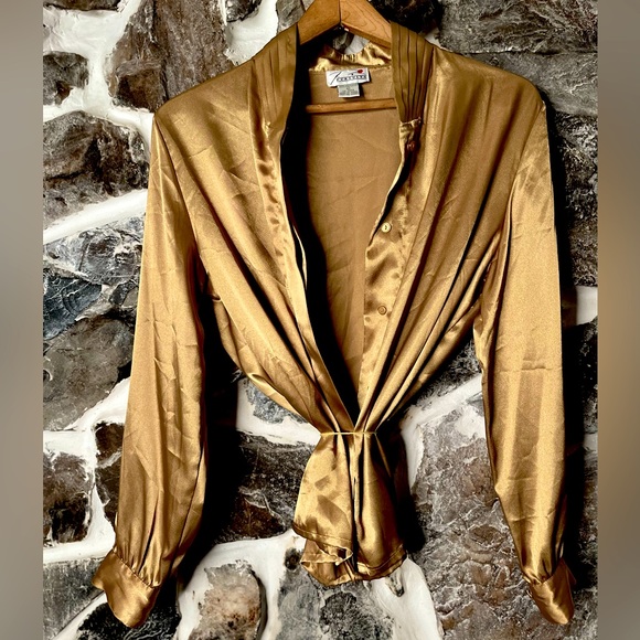 VINTAGE GOLD blouse - Picture 2 of 5